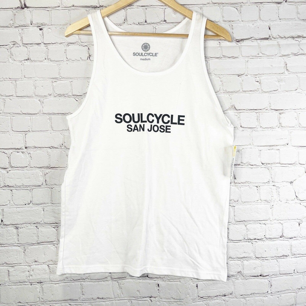 SOULCYCLE White Black Lettering San Jose Unisex